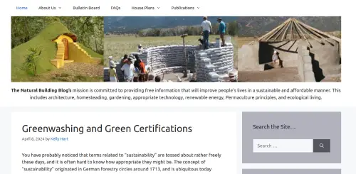 Natural Building Blog