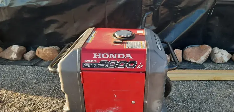 Honda EU 3000 gas generator