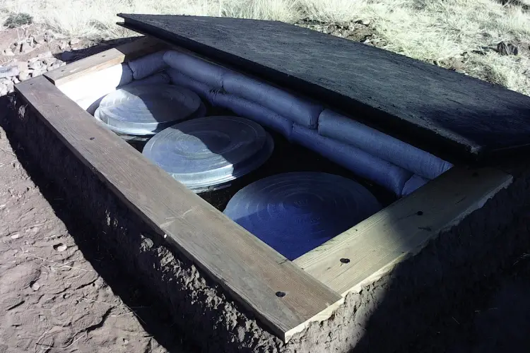 Finished Root Cellar