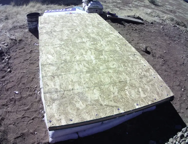 insulated root cellar lid