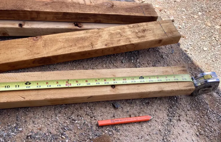 Measure the wood
