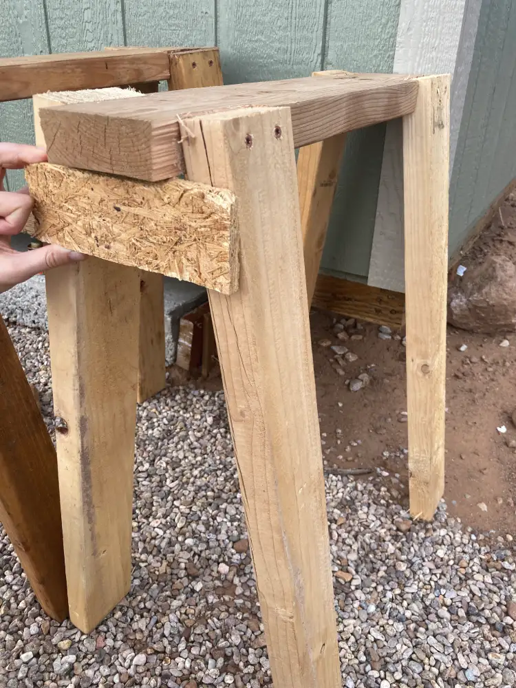 Extra support for the legs