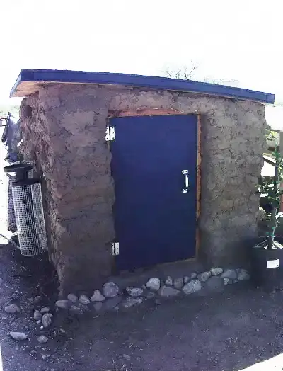 The Earthbag Mini-Shed