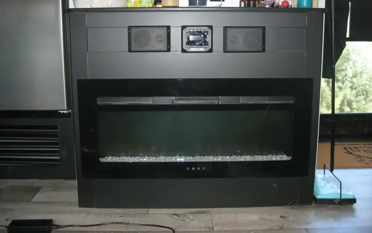 RV Electric Fireplace